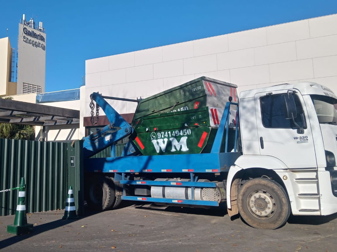 Transporte de resíduos em Campinas